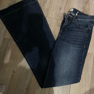 Dark Blue Women's Jeans flair